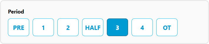Football Scoreboard Controls - Play Clock Section